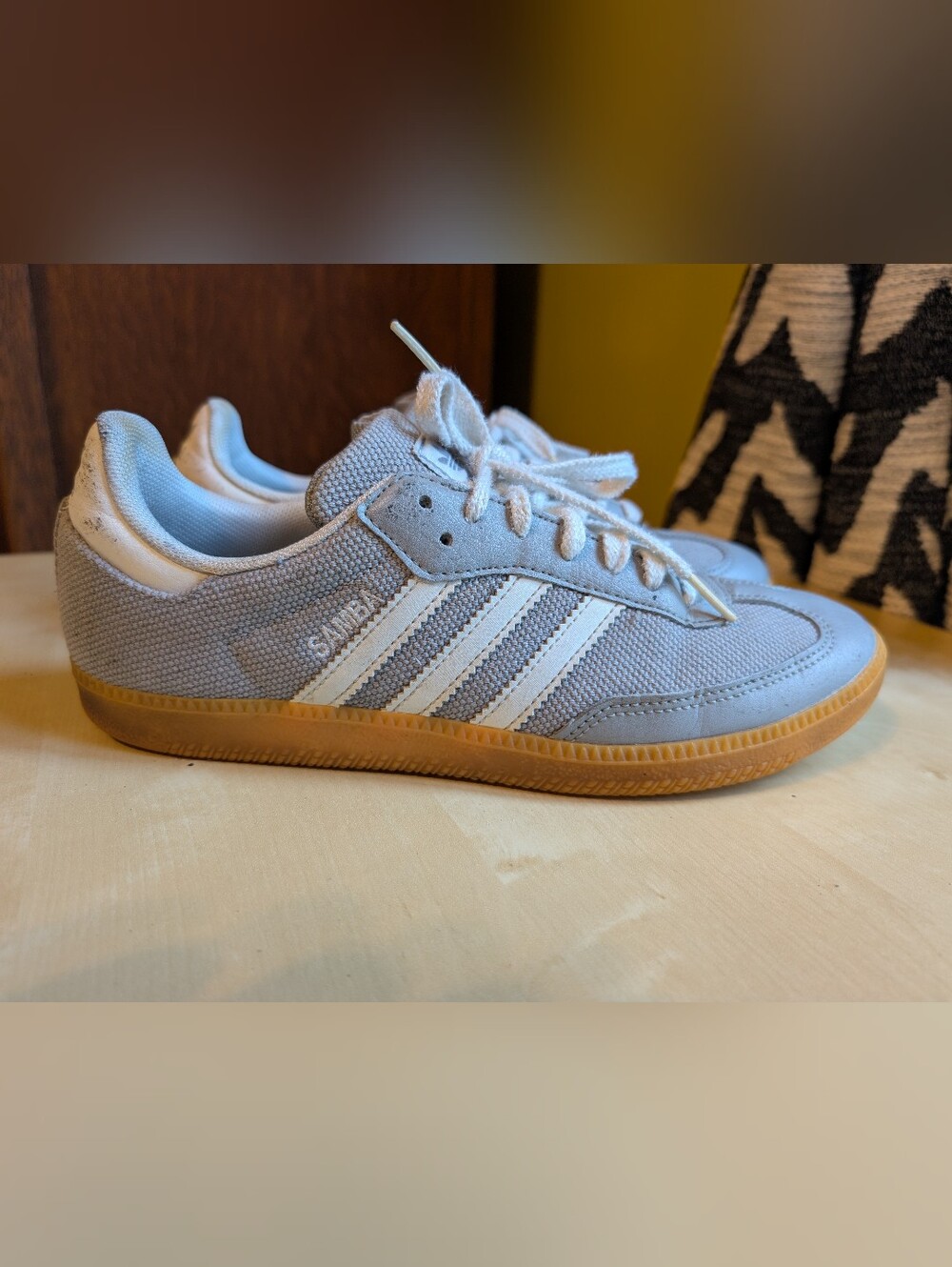 Adidas Samba Grey White 8